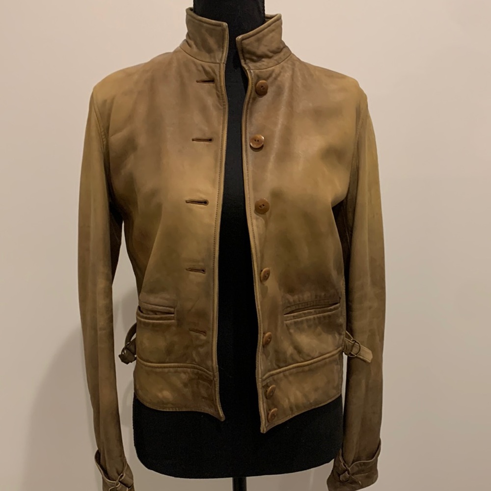 NWOT Ralph Lauren Genuine Leather Jacket